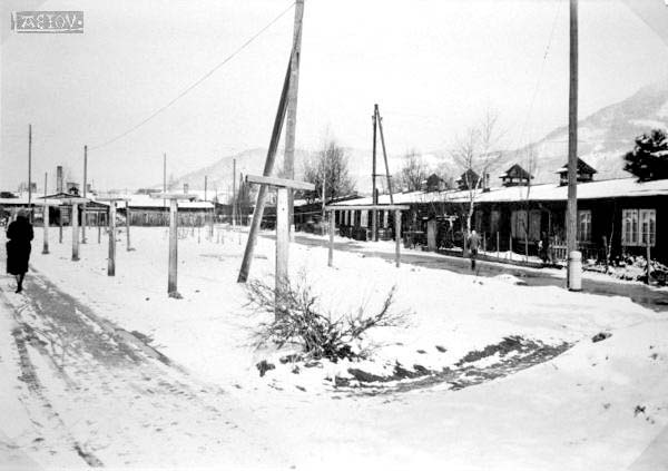 Alpenstrasse in winter